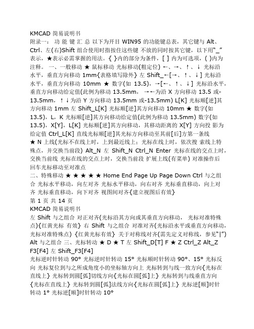 KMCAD教程