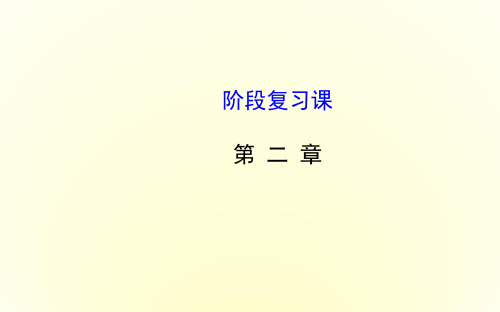 《学习方略》高中物理人教版必修1教师用书配套课件2.阶段复习课