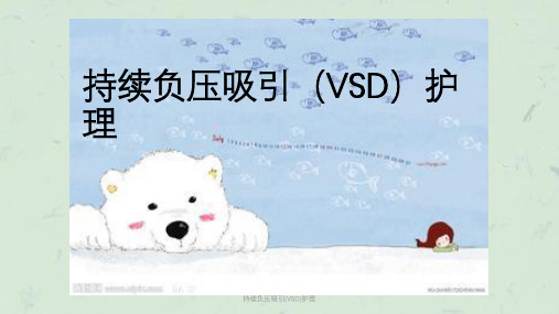 持续负压吸引(VSD)护理ppt课件