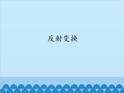 湘教版高中数学选修4-2：矩阵与变换-反射变换