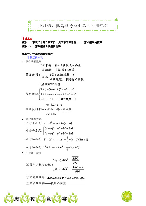 小升初数学应用题重点考查内容练习12套题【五】(小学六年级奥数)