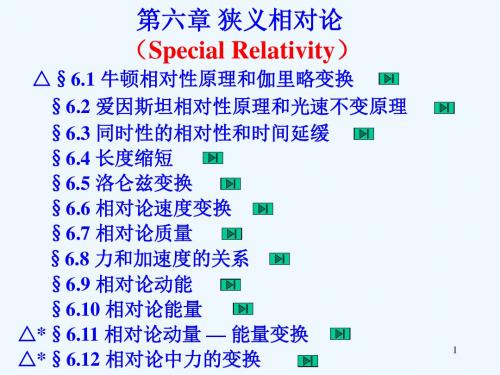力6狭义相对论(2004)