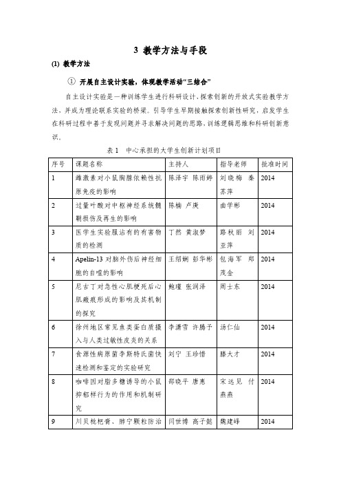 3 教学方法与手段 - 徐州医学院形态学实验教学中心