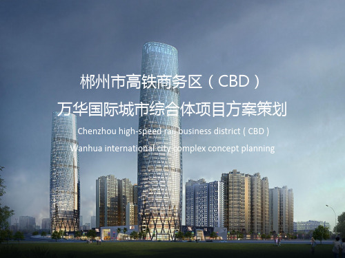 湖南省郴州高铁站旁 城市综合体项目策划