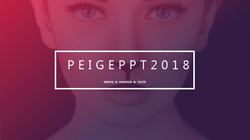 欧美商务风格扁平化精美PPT模板 (57)