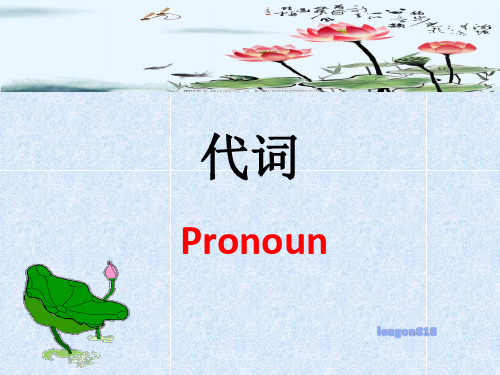 高考英语一轮复习语法代词讲解