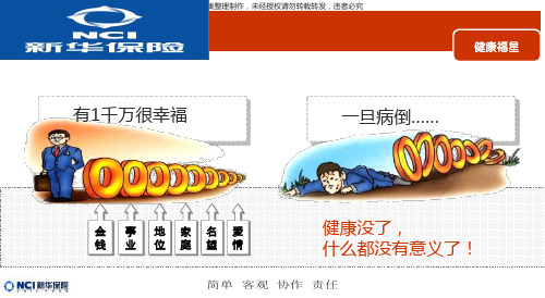 新华人寿健康福星增额保险解析23页PPT