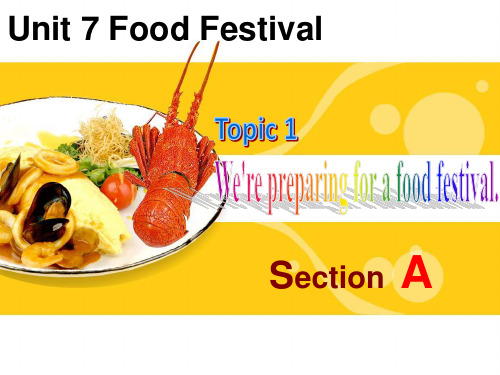2019教育仁爱版八年级下册英语课件：Unit 7 Topic 1 Section A (共20张PPT)精品英语