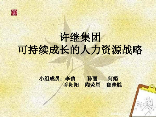 许继集团