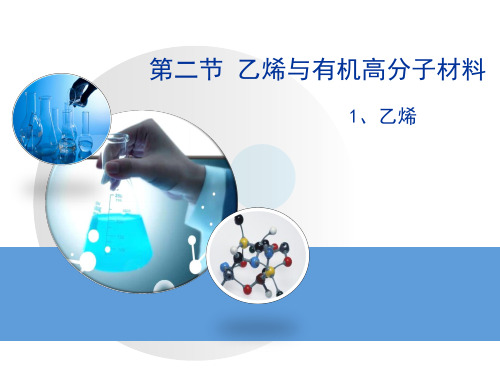 高一化学人教版必修第二册第七章第二节乙烯与有机高分子材料——第一课时课件