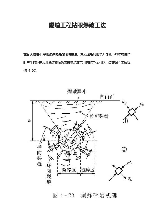 隧道工程钻眼爆破工法