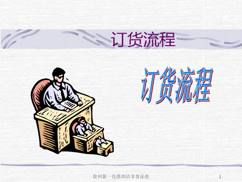 订货流程