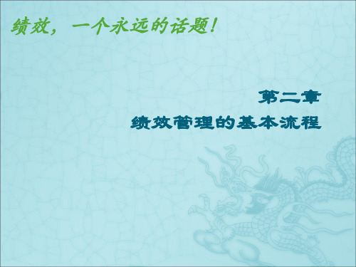 绩效管理的基本流程讲义.pptx