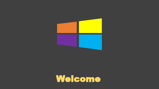 微软win8风格素材PPT