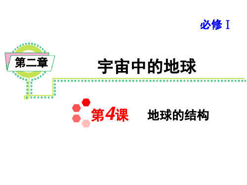 必修一第四课地球的结构精品文档37页