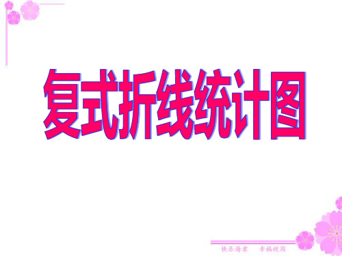 全国一等奖《复式折线统计图》