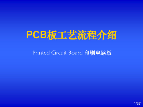 PCB工艺流程PPT课件