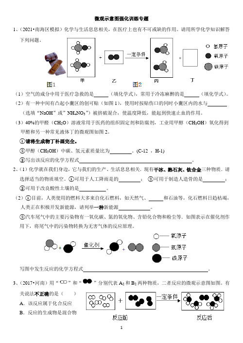 微观示意图专题 强化训练(含答案)