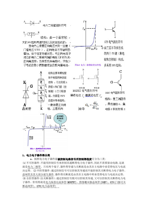 电力电子简答题考试重点