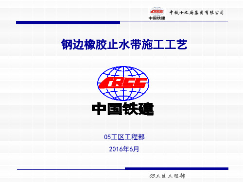 钢边橡胶止水带施工