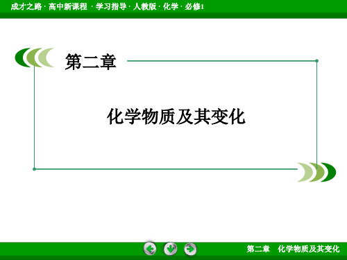 高中化学人教课标版必修1第二章化学物质及其变化第一节物质的分类第1课时《简单分类法及其应用》ppt课件