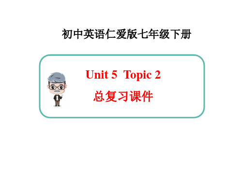 仁爱版英语七年级下册Unit5-Topic2-总复习课件doc资料