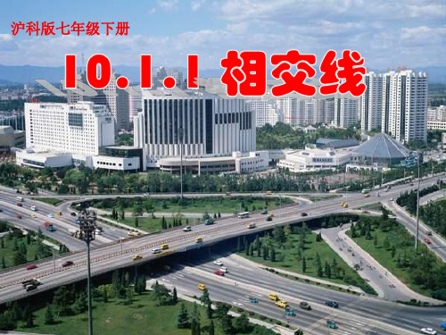 新沪科版七年级数学下册《10章 相交线、平行线与平移  10.1 相交线  对顶角及其性质》课件_12