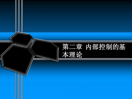 内部控制第二章