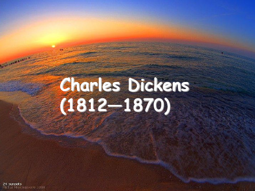 dickens狄更斯简介ppt