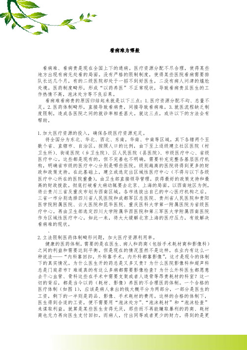 看病难