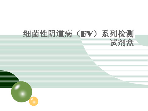 BV试剂盒培训 ppt课件