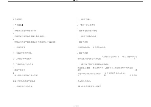 2018教育综合333大纲