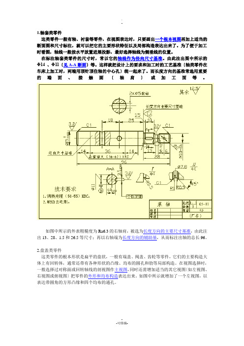 轴类零件设计