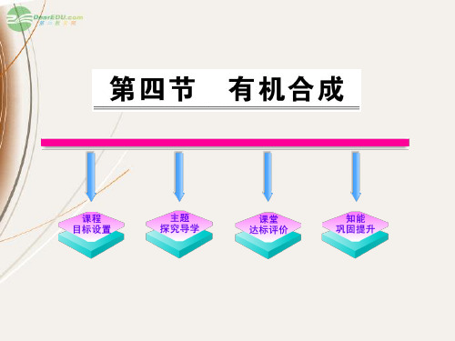 高中化学 3.4 有机合成课件 新人教版选修5