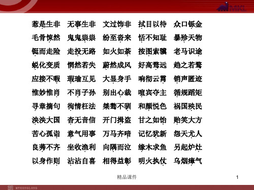 【精品教学课件】2020(新增5页)课标高考总复习·语文 专题2 识记并正确书写现代 常用规范汉字 