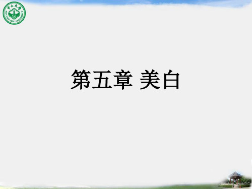 05 美白 美容药物学课件
