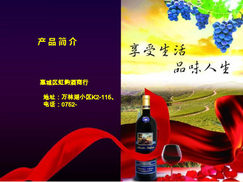 葡萄酒产品简介共36页