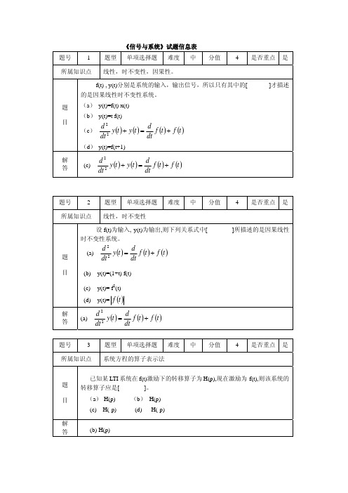 选择题