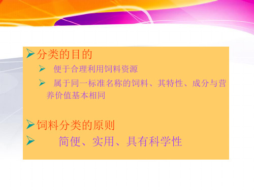 第二章 饲料120页PPT文档
