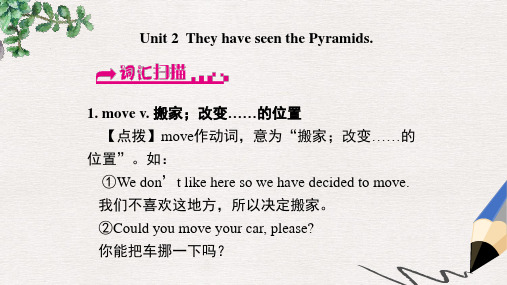 八年级英语下册Module2ExperiencesUnit2TheyhaveseenthePyramids课件新版外研版