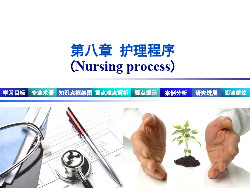 护理学-第八章 护理程序