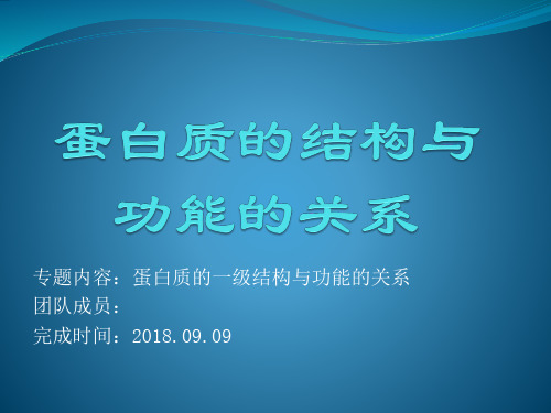 生物化学-细胞色素c