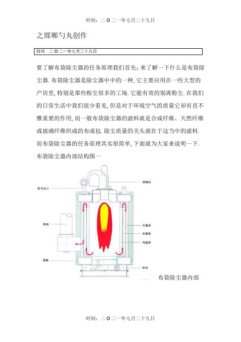 袋式除尘器的工作原理和内部结构图