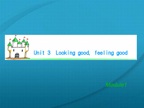 湖南省高考英语总复习 M1 Unit 3 Looking good,feeling good(1)课