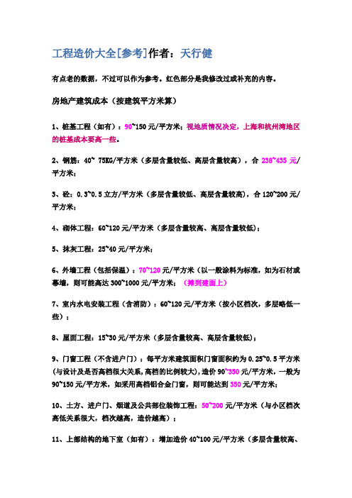工程造价大全