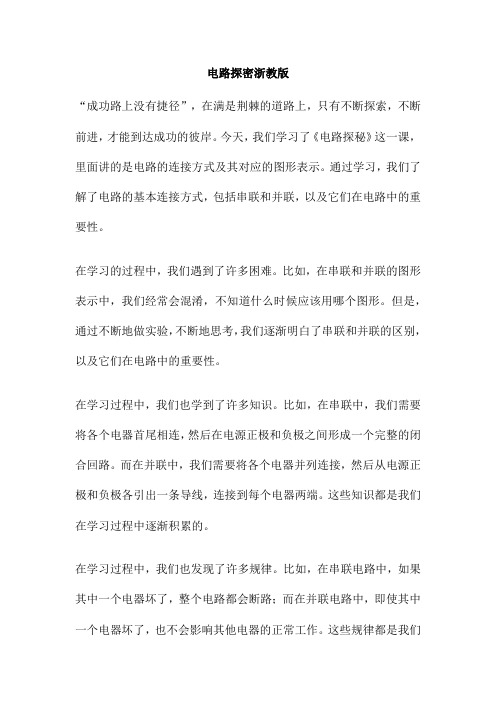 电路探密浙教版