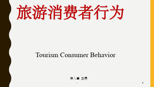 旅游消费者行为(第八章 体验)ppt