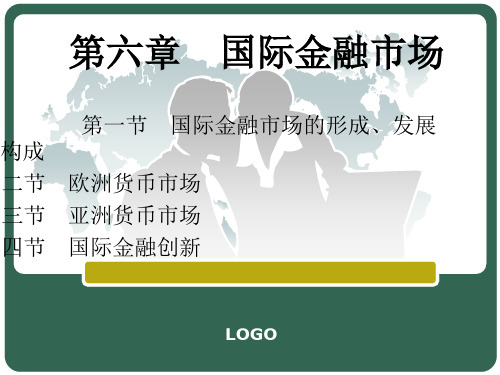 国际金融学第六章 国际金融市场课件