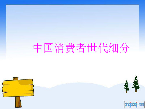 中国人世代细分