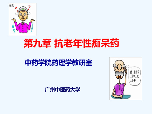抗老年痴呆药精讲